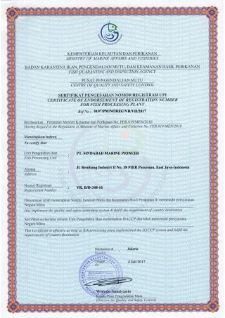 Approval Number Vietnam